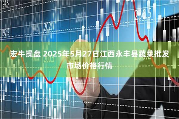宏牛操盘 2025年5月27日江西永丰县蔬菜批发市场价格行情