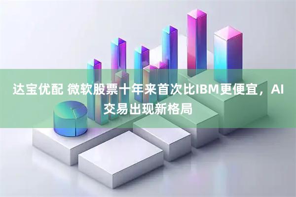达宝优配 微软股票十年来首次比IBM更便宜，AI交易出现新格局