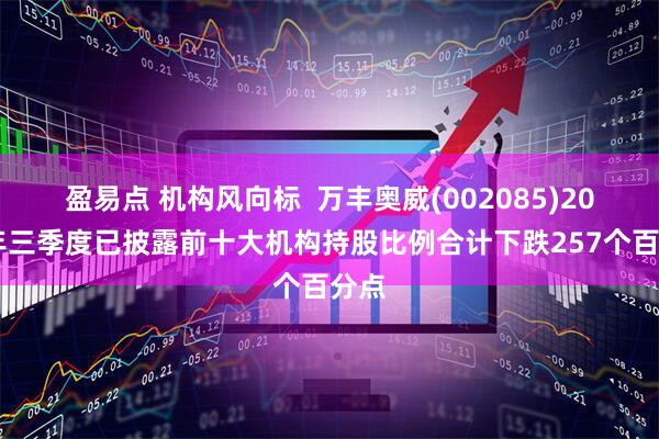 盈易点 机构风向标  万丰奥威(002085)2025年三季度已披露前十大机构持股比例合计下跌257个百分点